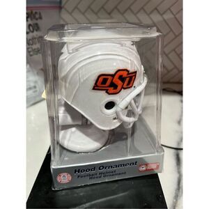 Oklahoma State Cowboys Football Helmet Hood Ornament NCAA Licensed New!